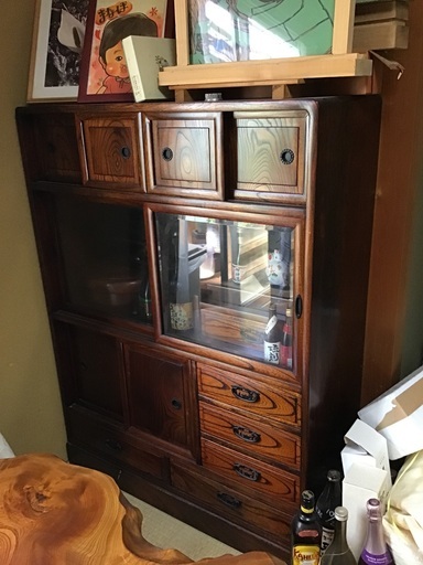 水屋、食器棚　中古品