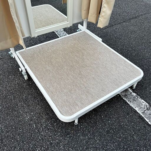 移動式】 フィッティングルーム 簡易更衣室 試着室 キャスター付  