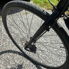 MODERATEBIKES ワーシップ クロスバイク マットブラック 700C 外装7段変速