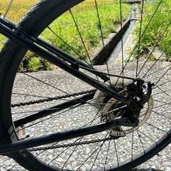 MODERATEBIKES ワーシップ クロスバイク マットブラック 700C 外装7段変速