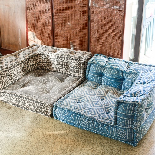 《売約済》【池上店】【定価83,600円】アデペシュ　a.depeche block multi sofa corner  ブロック マルチ ソファ コーナー　2点セット　ソファー　2人掛け　2シーター　2p ラブソファ　ボックスソファ　検　3人掛け　3p カフェ　ローソファ　床　ソファベッド