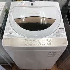 TOSHIBA 全自動洗濯機　5kg 2020年製入荷しました。