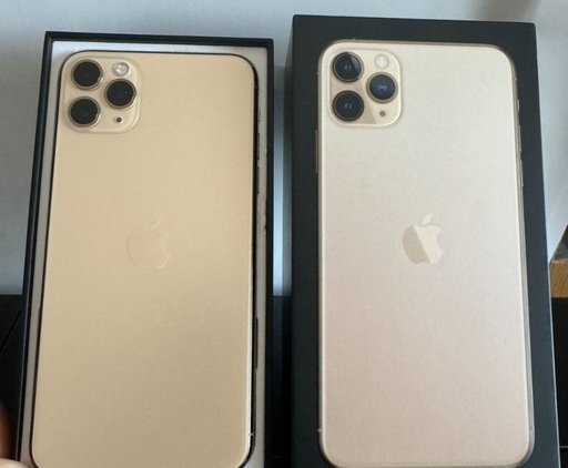 iPhone11ProMAX 256GB ゴールド人気 新品未使用！！