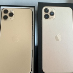 iPhone11ProMAX 256GB ゴールド人気 新品未使用！！