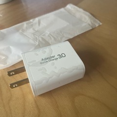 【新品未使用】QC3.0 Quick charge アダプター  