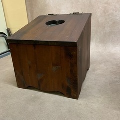 ボックス　木製 ハート ゴミ箱 ごみ箱 ダストボックス