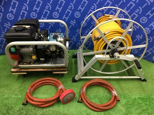 【エコツール 知立店】農業屋 エンジン式動力噴霧器(ホースリール付き) NK-150T   ITNDP8C0TDJI【愛知県/知立市/工具】