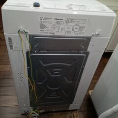 ★【ハイセンス】全自動洗濯機 2020年製 5.5kg [HW-G55B-W] 【3ヶ月保証付き★送料に設置込み】💳自社配送時🌟代引き可💳※現金、クレジット、スマホ決済対応※   