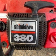 チェンソーshindaiwa 380 チェンソーshindaiwa 380