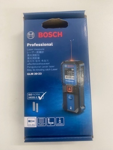 【未使用】BOSCH(ボッシュ) レーザーキョリケイ GLM30-23　リサイクルショップ宮崎屋佐土原店R6.5.11