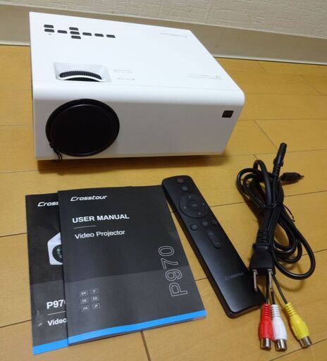 リモコン付き Crosstour プロジェクター P970