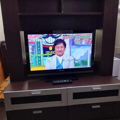 【お得】テレビと収納付きテレビ台のセット