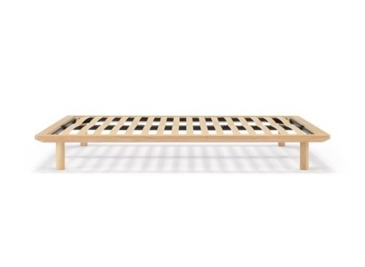 無印良品 木製ベッドフレーム オーク材突板 セミダブル