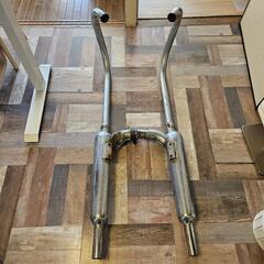 w650 純正マフラー