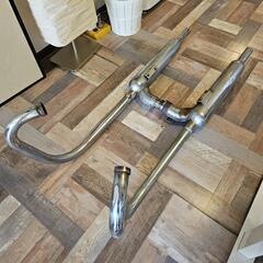 w650 純正マフラー