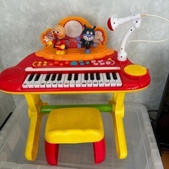 【譲渡先決定】アンパンマン ピアノおもちゃ