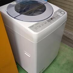 特価 シャープ2020年製 8kg洗濯機 9000円の画像