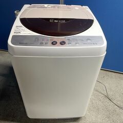 【無料】SHARP 5.5kg洗濯機 ES-FG55J-C 20...