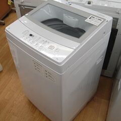 洗濯機 6.0kg 2021年製 ニトリ NTR60 単身 一人暮らし まとめ洗い 毛布 札幌市 清田区 平岡