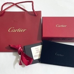 Cartier カルティエ 箱 保存袋 ショッパー りぼん 付属品