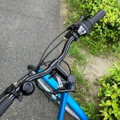 🚲26インチ🚲21テクノロジー 自転車 オートライト ギア 6段変速 シティサイクル 21TECHNOLOGY 💙メタリックブルー🩵NO.1437