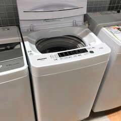 洗濯機 4.5kg ハイセンス HW-K45E 2023年製 W...
