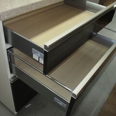 R418 高級 PAMOUNA トップ大理石 キッチンカウンター、キッチンボード、幅120cm Used・良品