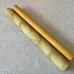 黄色　壁紙　DIY