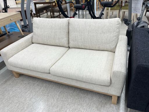 シギヤマ家具　2人掛けソファー　ファブリック