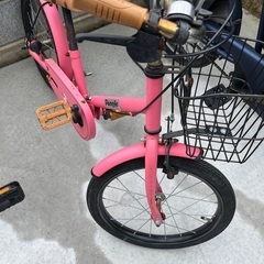 子供用自転車　サイクル　女児18インチ