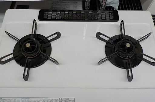 LPガス用 ガステーブル パロマ 2017年製 IC-N99H-R ホワイト 水無し  