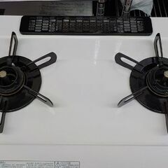 LPガス用 ガステーブル パロマ 2017年製 IC-N99H-R ホワイト 水無し片面焼きグリル 右強火 幅59㎝　西岡店