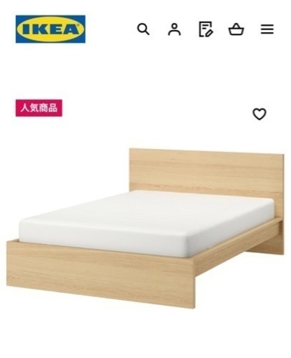 【値下げ】家具 ベッド ダブルベッド