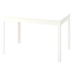 　IKEA  伸縮　ダイニングテーブル　　イケア　120-180...
