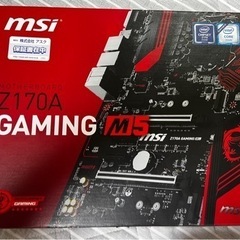 MSI Z170A Gaming M5 マザボ