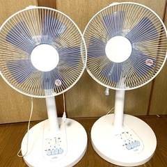 【お譲り決定】扇風機　2台　2018年製　