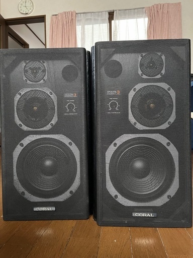 CORAL コーラル DX-3 3ウェイ・バスレフ方式 エッジ良好 ～35kHz CORAL