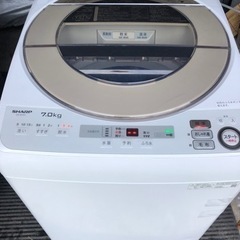【2020年製】【美品】シャープ　洗濯機　7kg  ES-SH7C
