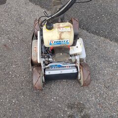 ▽【引取限定】共立 AZ850B スパイダーモア 自走式草刈機 芝刈機 4WD【下関