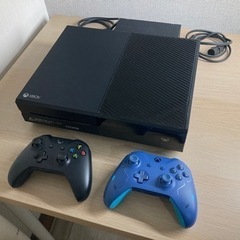 Xbox One SSD 1TB換装済/モニター付/コントローラ...