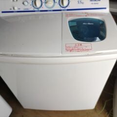 札幌市近郊の方限定！送料無料！日立ニ層式洗濯機 PS-55AS2...