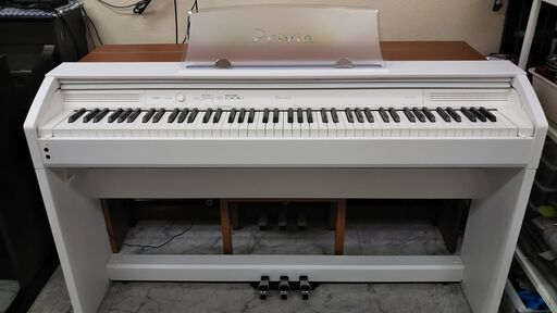 電子ピアノ CASIO カシオ privia プリヴィア PX-760WH 2016製 動作品