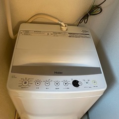 ハイアール 洗濯機 5.5L JW-C55BE 8年使用