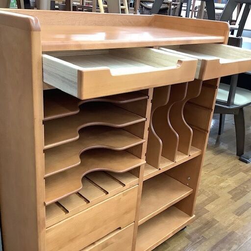 1時間の無料軽トラック貸出サービス！【起立木工】ランドセルラックの  