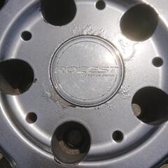 17インチアルミホイールセット pcd114.3 7J＋38(ホイールのみ販売です)