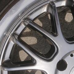 17インチアルミホイールセット pcd114.3 7J＋38(ホイールのみ販売です)