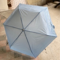 未使用◆傘◆折りたたみ傘◆水色