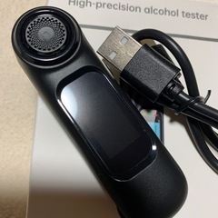 【新品】高精度アルコールチェッカー USB充電式 小型で携帯便利...