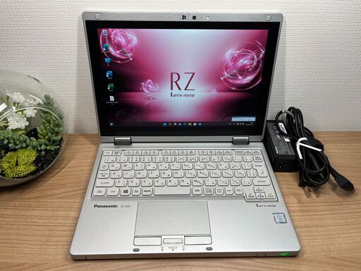 Simモデル＞0384 軽量 Panasonic レッツノート CF-RZ6 8GB / SSD256 office Win11　コンパクト