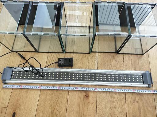 水槽と熱帯魚用LEDセット